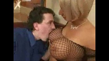 boob huge her mom son fucks Cum in mouth while getting fucked from behind