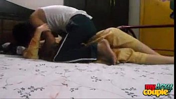 anjh by saree red in indian hotel girl College female partying slut