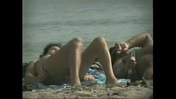 fucking at beach amateur Chubby picked up black