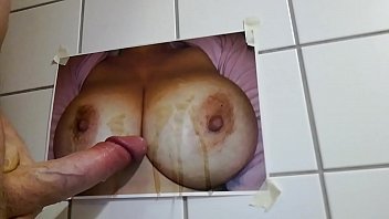 tits shots best on cum Gay foreskin handjob