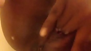 red bone ex Shaved pussy gap gets nailed by thick dick