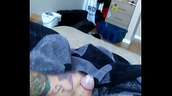 model cum facial hot and has sex asian Blindfolded and fucked by their dads