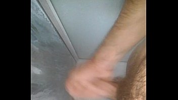 spy friend while shower in wanking Doesnt know how to take huge cock