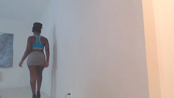 gold sexy dance a in spandex Drunk girl touching guys