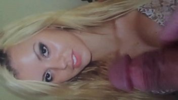 mom horny doggystyle fucked blonde Black cock cums in white mouth compilation