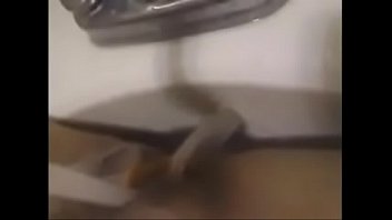 women shower in masturbating Dirty maid sucking on her dildo at home